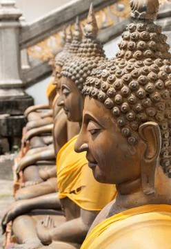 The buddha statue Stock Photos