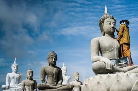 Buddha Statue Foto stock