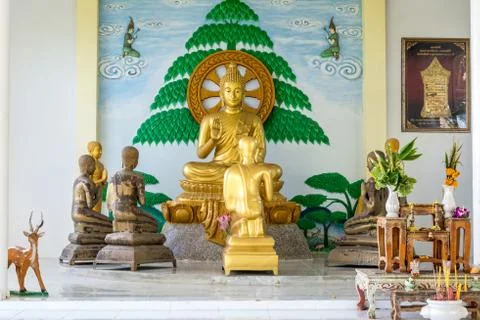 A Buddha statue Stock Photos