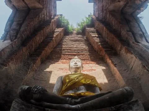 The Buddha statue Stock Photos