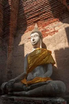 The Buddha statue Stock Photos