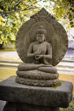 The Buddha statue Foto stock