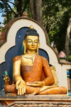 The Buddha statue Stock Photos