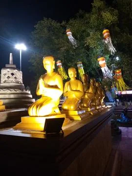 Buddha statue replica Stock Photos