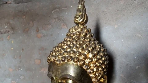 Buddha statue in Thailand Video stock 73487420