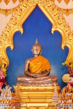 Buddha statue in thailand Stock Photos