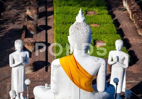 Buddha statue in Thailand Stock Photos
