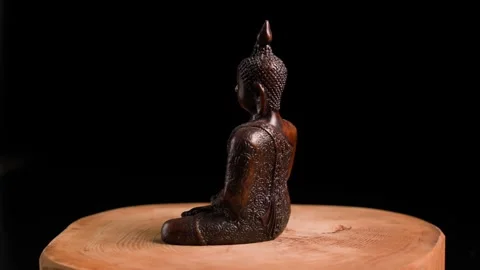 Buddha Statue Turning Vidéo 283680221