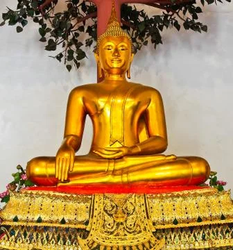 Buddha statue at Wat Pho Stock Photos