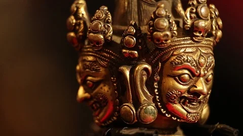 Buddha statueBuddha statue Video stock 118350082