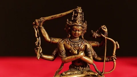 Buddha statueBuddha statue Stock Footage 118350265