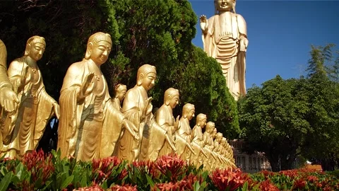 Buddha statues HD 66 Vidéo 145431131