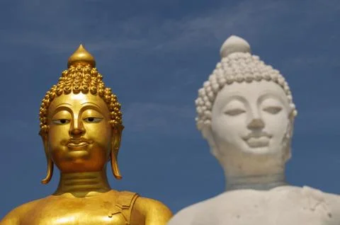 Buddha statues Stock Photos