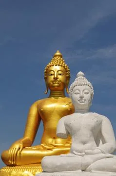 Buddha statues Stock Photos