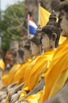 Buddha Statues Foto stock