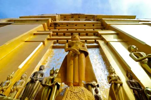 Buddha statues 스톡 사진