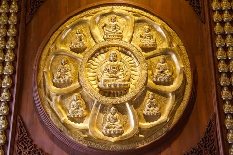 Buddha statues Stock Photos