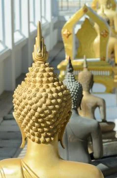 Buddha statues. Foto stock