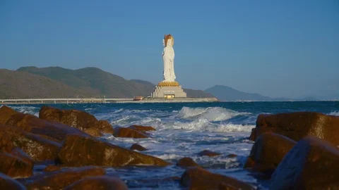 Buddha statue,tallest statues Stock Footage 101969472