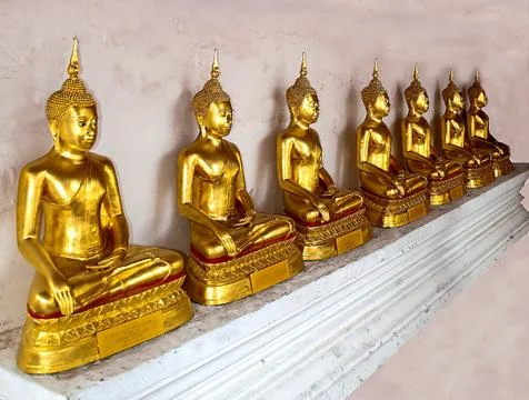 The buddha status Stock Photos