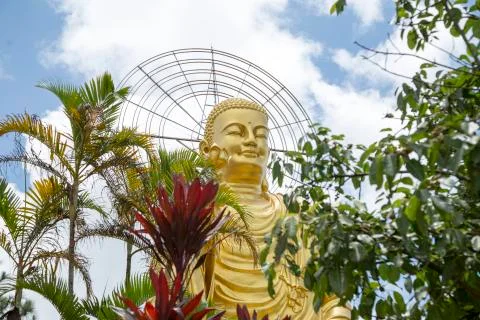 Buddha temple in Dalat Stock Photos