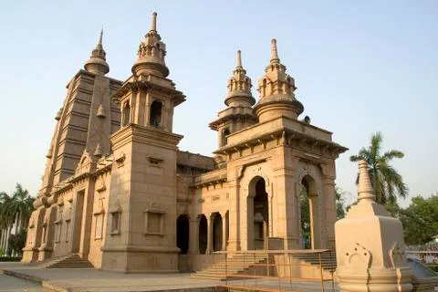 Buddha Temple at Saranath Stock Photos