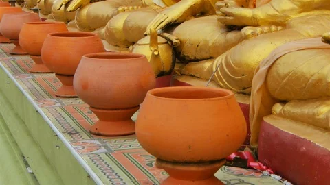 Buddha in Thailand. Stock Footage 91136287