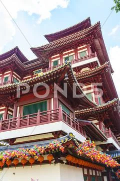 Buddha Tooth Relic Temple, Chinatown, Singapore, Southeast Asia, Asia Stock Photos