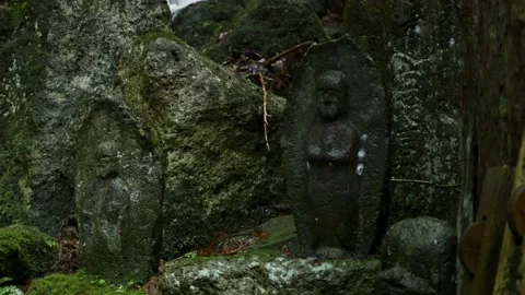 Buddharupa statues 스톡 동영상 150945142