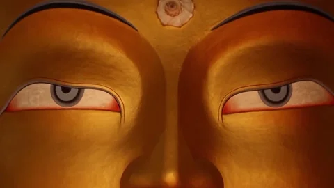 Buddha's eyes Stock Footage 147510282