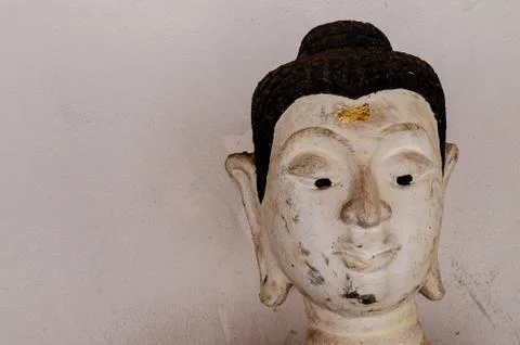 Buddha's face Stock Photos