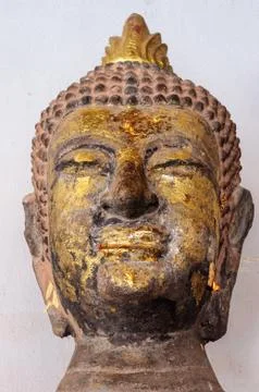 Buddha's face Stock Photos