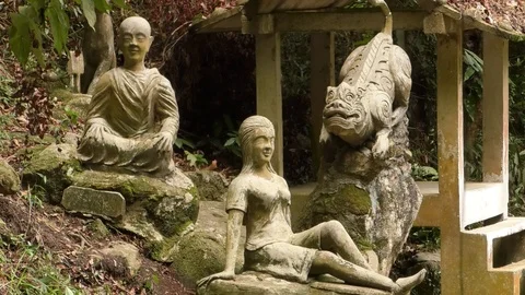 Buddhas Stock Footage 112618260