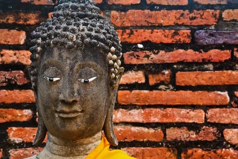 Buddha's head Stock Photos