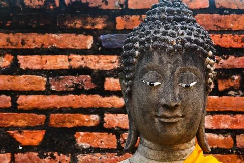 Buddha's head Stock Photos