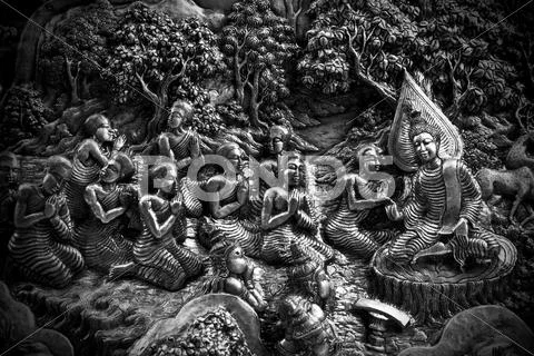 Buddhism Stock Illustration
