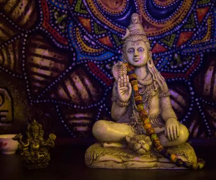 Buddhist altar Stock Photos