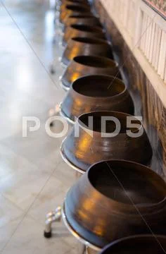 Buddhist bowl Stock Photos