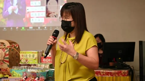 Buddhist class celebration Stock Footage 239595341