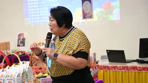 Buddhist class celebration Stock Footage 239595411