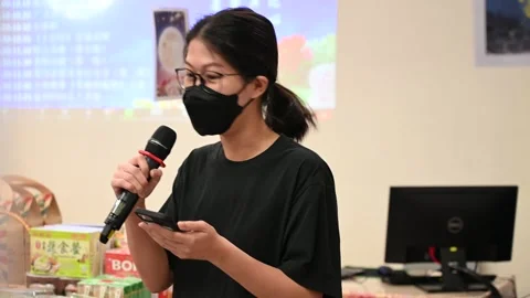 Buddhist class celebration Stock Footage 239595417