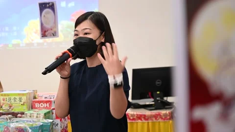Buddhist class celebration Stock Footage 239595418