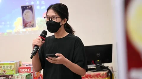 Buddhist class celebration Stock Footage 239595426