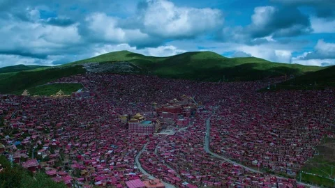 Buddhist College Stock Footage 83780753
