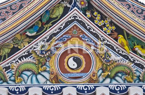 Buddhist decoration Stock Photos