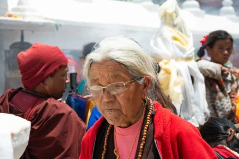 Buddhist Devotee Stock Photos