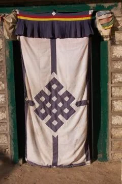 Buddhist Entrance Stock Photos