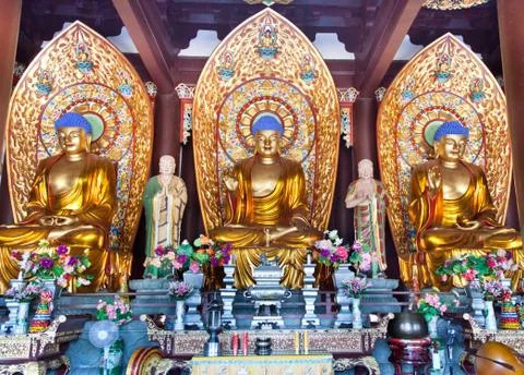 The buddhist gods Foto stock