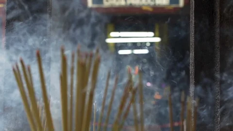 Buddhist Insence 動画素材 127368542