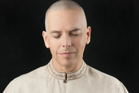Buddhist meditates Stock Photos